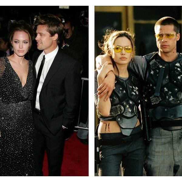 Pitt ve Jolie, Mr. ve Mrs. Smith filminde birlikte oynadıktan sonra ilk kez 2005'te bir araya geldi.