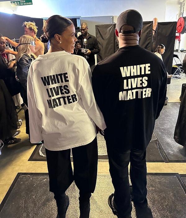 "Beyazların Hayatı Önemlidir" anlamına gelen bu yazı, medyada tartışma konusu yarattı.