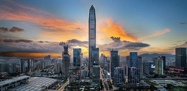 ÇİN - Ping An International Finance Centre: 599 metre