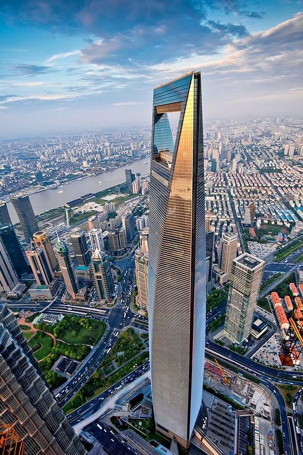 ÇİN - Şanghay World Finance Center: 492 metre