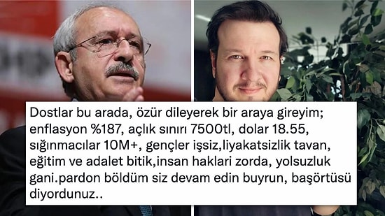 Siyasilerin Başörtüsü Tartışması Karşısında Ülkenin Durumunu Hatırlatan Şahan Gökbakar'ın Çıkışı Gündem Oldu!