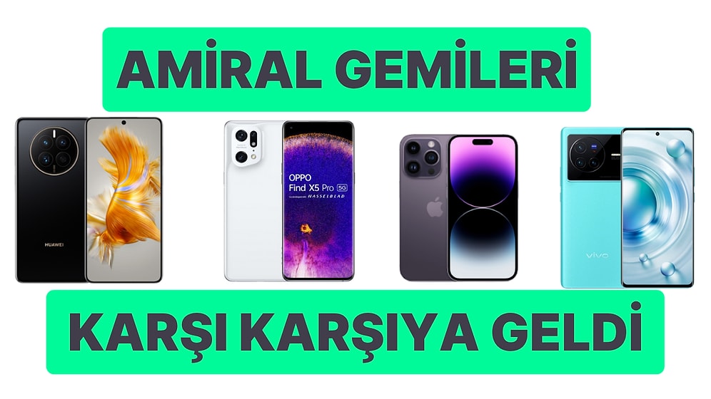 Pro'ların Savaşı:  iPhone 14 Pro, Huawei Mate50 Pro, vivo X80 Pro, OPPO Find X5 Pro Fotoğraf Karşılaştırması