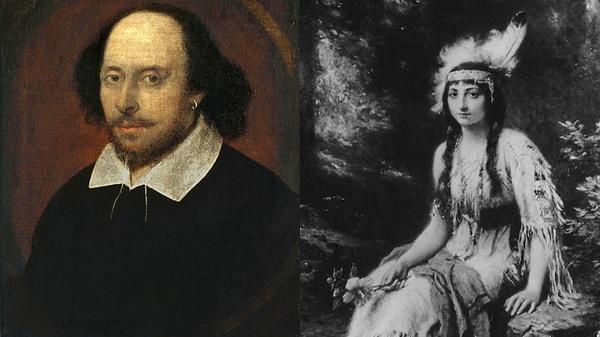 5. Pocahontas ve Shakespeare aynı dönemde yaşıyordu.