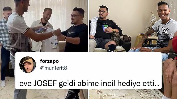 Ameliyat Olan Beşiktaş Taraftarını Ziyaret Gidip Forma ve İncil Hediye Eden Josef de Souza Gönülleri Fethetti