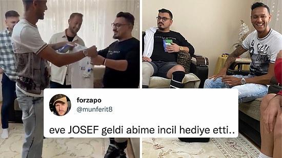 Ameliyat Olan Beşiktaş Taraftarını Ziyaret Gidip Forma ve İncil Hediye Eden Josef de Souza Gönülleri Fethetti