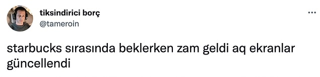 Bir Twitter kullanıcısı alışveriş yaptığı anda ürünlere zam geldiğini iddia etti.