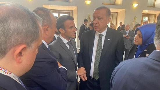 Erdoğan'dan Macron'a: 'Seni Türk Birliği'ne Alalım'