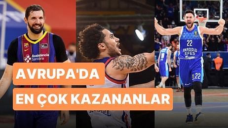 Euroleague'de En Çok Kazanan Basketbolcular! Listede Tanıdık İsimler Var