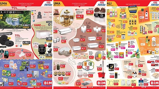 11 - 14 Ekim BİM Aktüel İndirim Kataloğu