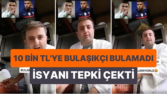 10 Bin TL'ye Etiler'de Aradığı Özelliklerde Bulaşıkçı Bulamayan MasterChef Kayhan Tepki Çekti