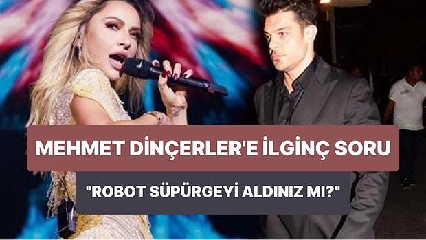 Mehmet Dinçerler'e 'Hadise ile Ayrıldıktan Sonra Robot Süpürgeyi Aldığınız Doğru mu?' Diye Soran Muhabir
