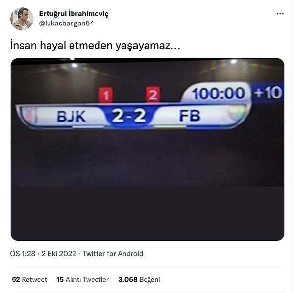 5. Şöyle bir derbi olsaydı fena mı olurdu...