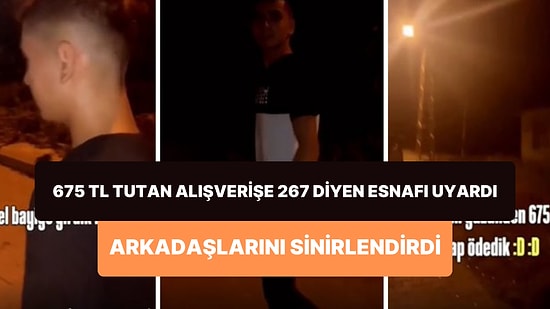 Alışverişi 267 TL Hesaplayan Esnafı Uyararak Arkadaşlarına 675 TL Ödeten Genç, Arkadaşının Gazabına Uğradı