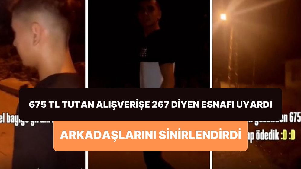 Alışverişi 267 TL Hesaplayan Esnafı Uyararak Arkadaşlarına 675 TL Ödeten Genç, Arkadaşının Gazabına Uğradı