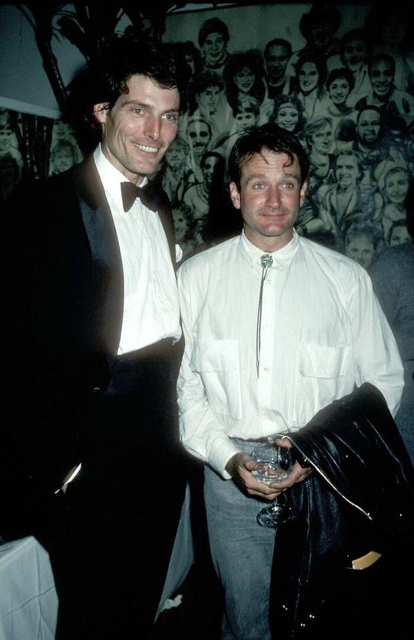 5. Christopher Reeve ve Robin Williams.