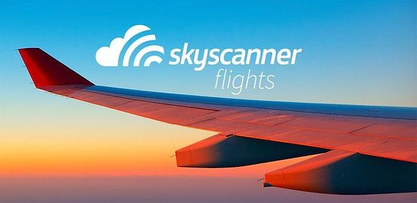 Tercihlerine göre şu sıralar sana en iyi gelecek mobil uygulama: Skyscanner! 🤗