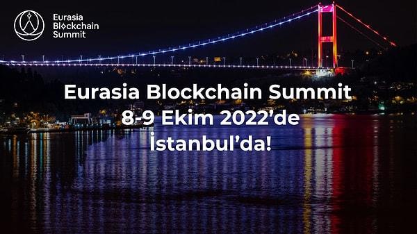 Eurasia Blockchain ev sahipliğinde 8-9 Ekim tarihlerinde Tersane İstanbul’da gerçekleştirilecek zirve, Türkiye’nin yanı sıra Avrupa, Orta Asya ve Orta Doğu’dan yaklaşık 5 bin katılımcıyı ağırlayacak.