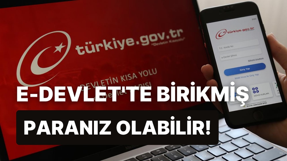 E-Devlet'inizi Kontrol Edin: E-Devlet’te Birikmiş Para Nasıl Öğrenilir ve Çekilir?