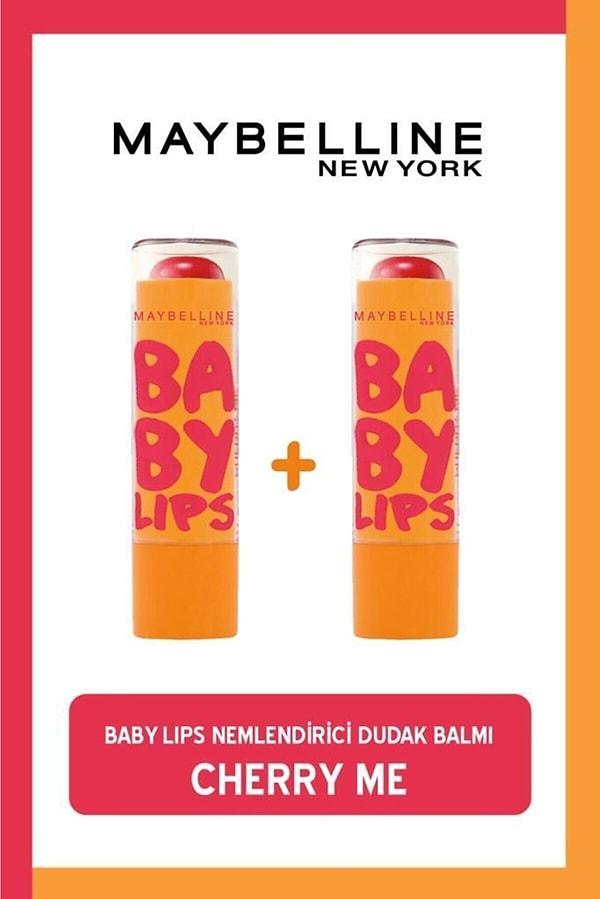 9. Maybelline New York Baby Lips Nemlendirici Dudak Balmı