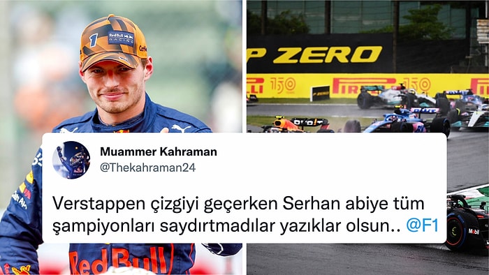 Max Verstappen'in Formula 1'de Şampiyon İlan Edilirken Kafaların Epey Karıştığı Japonya GP'sine Gelen Tepkiler