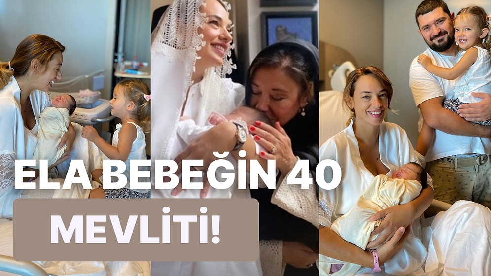 Seda Bakan'ın İkinci Kızı Ela'nın da 40'ı İçin Şatafatlı Partiler Yerine Mevlit Okutması Gönülleri Fethetti!