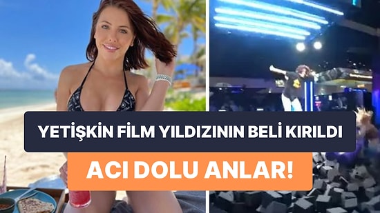 TwitchCon Etkinliğinde Köpük Çukuruna Atlayan Yetişkin Film Yıldızının Beli Kırıldı