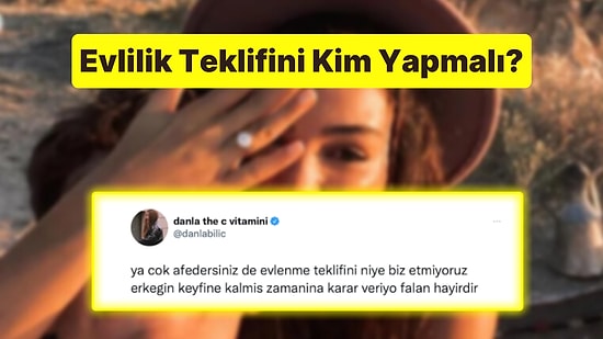 Tartışmalı Evlilik Anketi! Evlilik Teklifini Kim Yapmalı? 💍