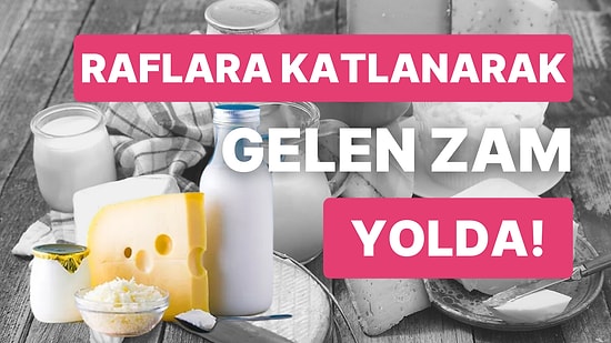 Marketler Yine Etiket Yetiştiremeyecek! Süt Fiyatlarında Yükseliş Durmazken Raflara Katlanarak Yansıyacak