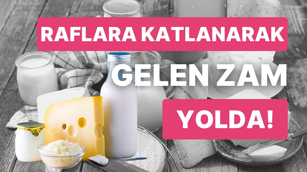 Marketler Yine Etiket Yetiştiremeyecek! Süt Fiyatlarında Yükseliş Durmazken Raflara Katlanarak Yansıyacak