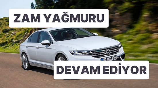 Ekim Zamları Volkswagen Passat 2022 Modelin Fiyatını 2 Milyon TL'ye Yaklaştırdı