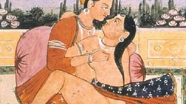 4. Ünlü antik Hint incelemesi Kama Sutra'da kadın boşalması, erkek boşalmasıyla aynı düzeyde tanımlanır.