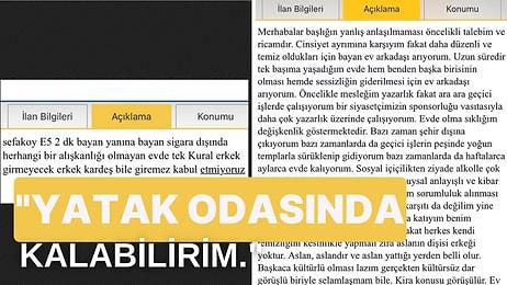 Yabancı Dilini Geliştirebilirsin Ama Balkonda Uyursan: Türkiye'de Yayınlanan En İlginç Ev Arkadaşı İlanları