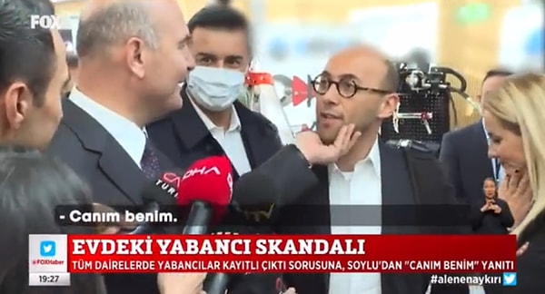 Soylu sorudan kaçtı