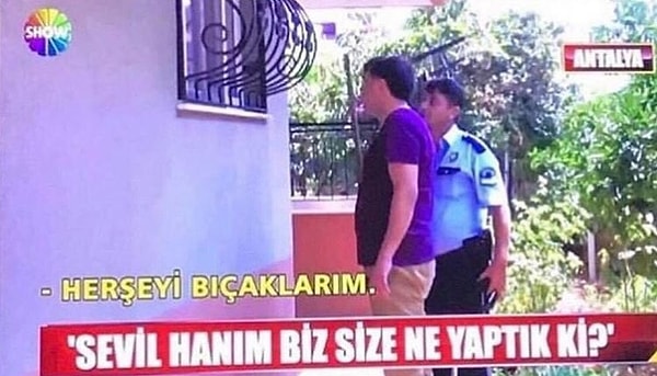 Aleyna Hanım, biz size ne yaptık ki?