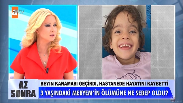 Küçük Meryem'in beyin kanamasından öldüğünü söyleyen anne Melisa'ya inanmayan baba Doğukan Ünal, kızını hastanede görmek istediğinde hastane yetkililerinin Meryem için "Sahipsiz bebek" olarak kaydedildiğini anlattı.
