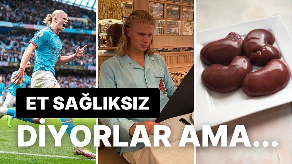 Gol Canavarı Erling Haaland'ın Yaptığı İlginç Diyeti Öğrenince Her Şey Daha Mantıklı Gelmeye Başlayacak