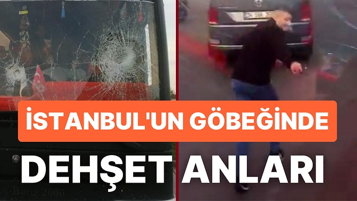 İstanbul'da Oynanan Bölgesel Amatör Lig Maçı Sonrasında Taraftar Otobüsüne Silahlı Saldırı Yapıldı