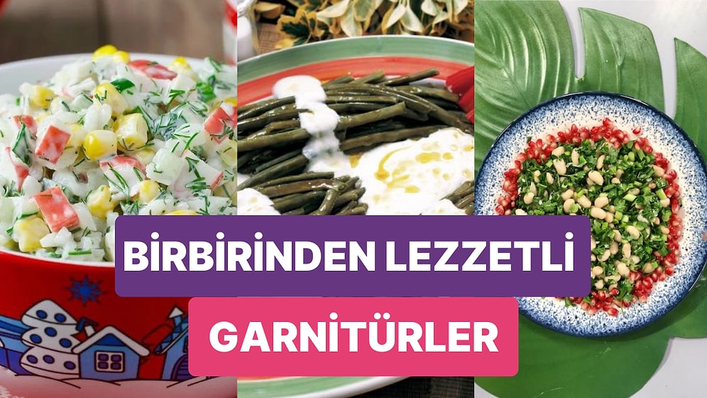 İster Sebzeli İster Bakliyatlı Ana Yemeğin Yancısı Olamayacak Kadar Lezzet Dolu Bol Çeşitli 20 Garnitür Tarifi