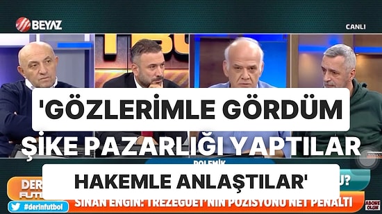 Ahmet Çakar, Galatasaraylı Yöneticinin Manchester United Maçında Hakemi Satın Alarak Şike Yaptığını İddia Etti