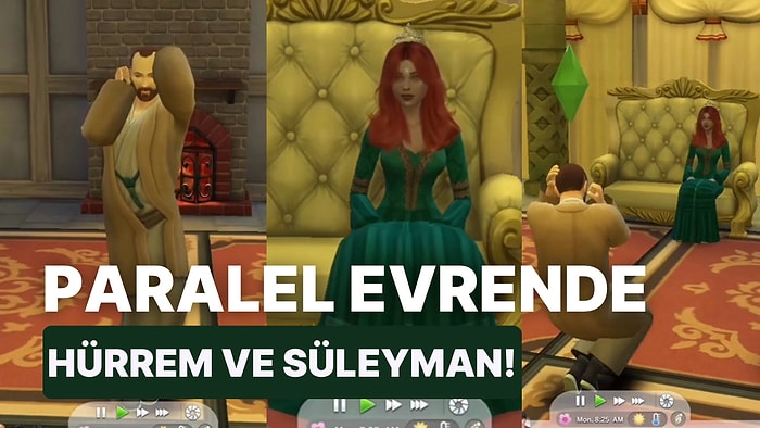 Paralel Evren Sims’te Muhteşem Yüzyıl’da Yer Alan Hürrem Sultan’ın Dans Sahnesi Sultan Süleyman’a Uyarlandı