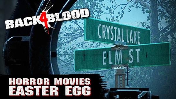 5. Back 4 Bloodstain korku filmlerine minik bir gönderme.