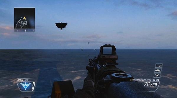 8. Call Of Duty: Black Ops'te göklerden gelen bir karar vardır.