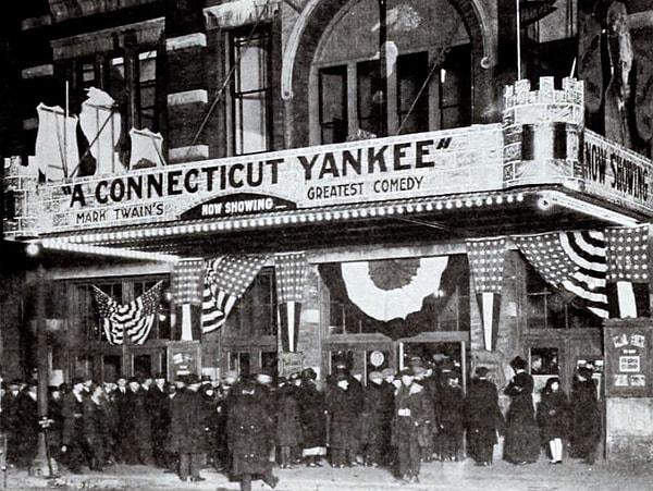 11. İlk Çekilen Seyahat Filmi: Kral Arthur'un Sarayında Bir Connecticut Yankee (1921)