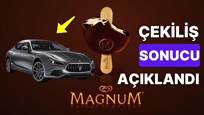 Magnum Maserati Çekiliş Sonucu Açıklandı: Magnum Maserati'yi Kim Kazandı? Magnum Araba Çekilişi Sonucu!