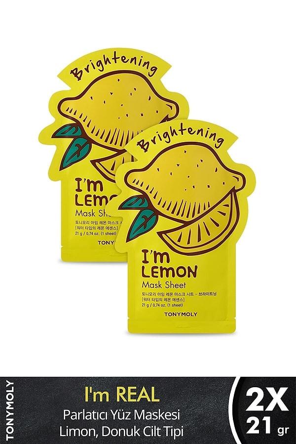 3. Parlatıcı limon maskesi