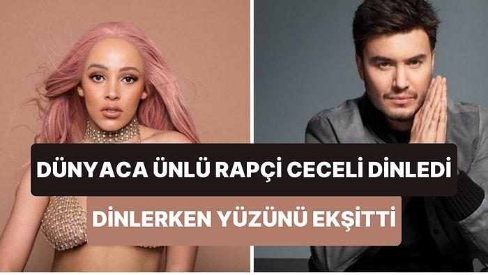 Rapçi Doja Cat'in Mustafa Ceceli'nin 'İlla' Şarkısına Instagram Canlı Yayınında Tepki Verdiği Anlar