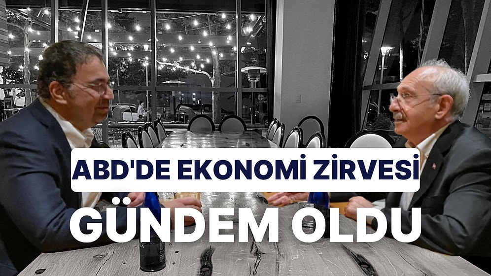 Dünyanın En Önemli Ekonomistlerinden Daron Acemoğlu'yla Görüşen Kemal Kılıçdaroğlu Sosyal Medyanın Gündeminde!