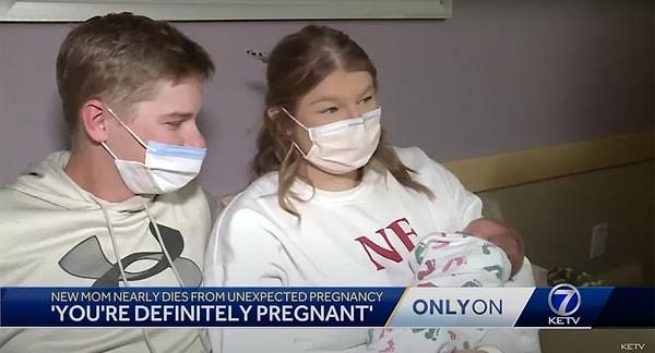 Sizleri 23 yaşındaki Peyton Stover ile tanıştıralım. Eşiyle birlikte Nebraska’da yaşayan genç kadın doğum yapmadan yalnızca iki gün önce hamile olduğunu fark etmiş.