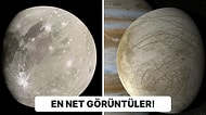 Jüpiter'in Uydularından Olan Europa ve Ganymede'nin Dünya'dan Yakalanan En Net Görüntüleri Yayınlandı