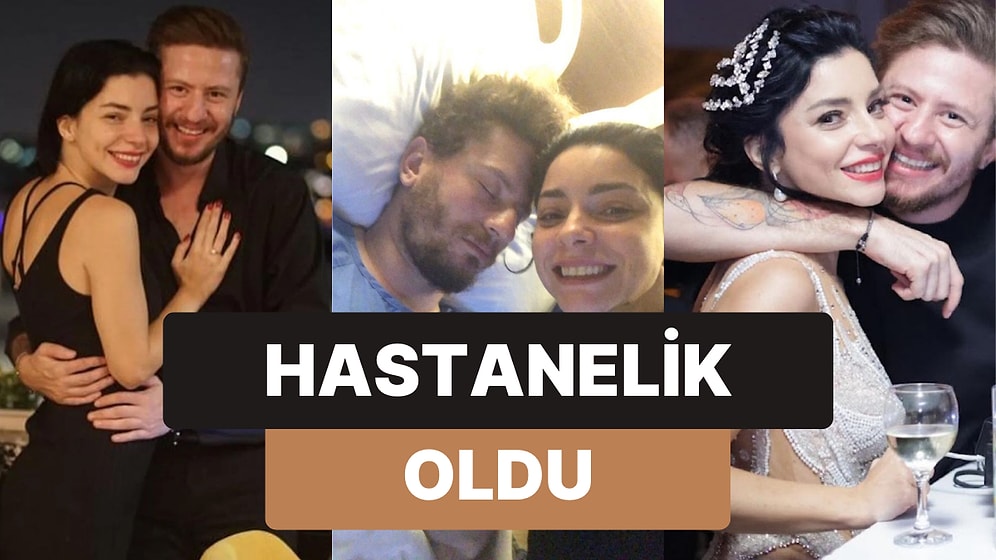 Yeni Evli Çifte Resmen Nazar Değdi! Merve Boluğur Eşi Mert Aydın'ı Hastane Yatağında Paylaştı